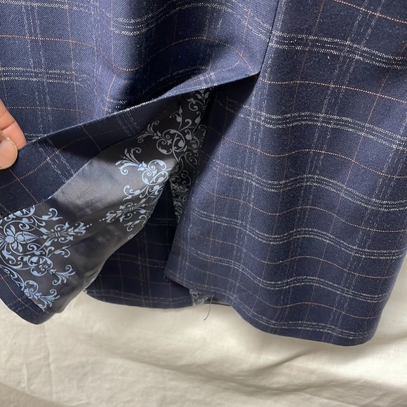 Diamond threads 3piece suit  coat 46r vest 24” chest pants men sz 40r - Picture 7 of 16